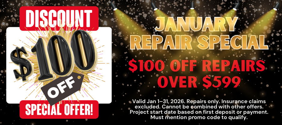 January Repair Special